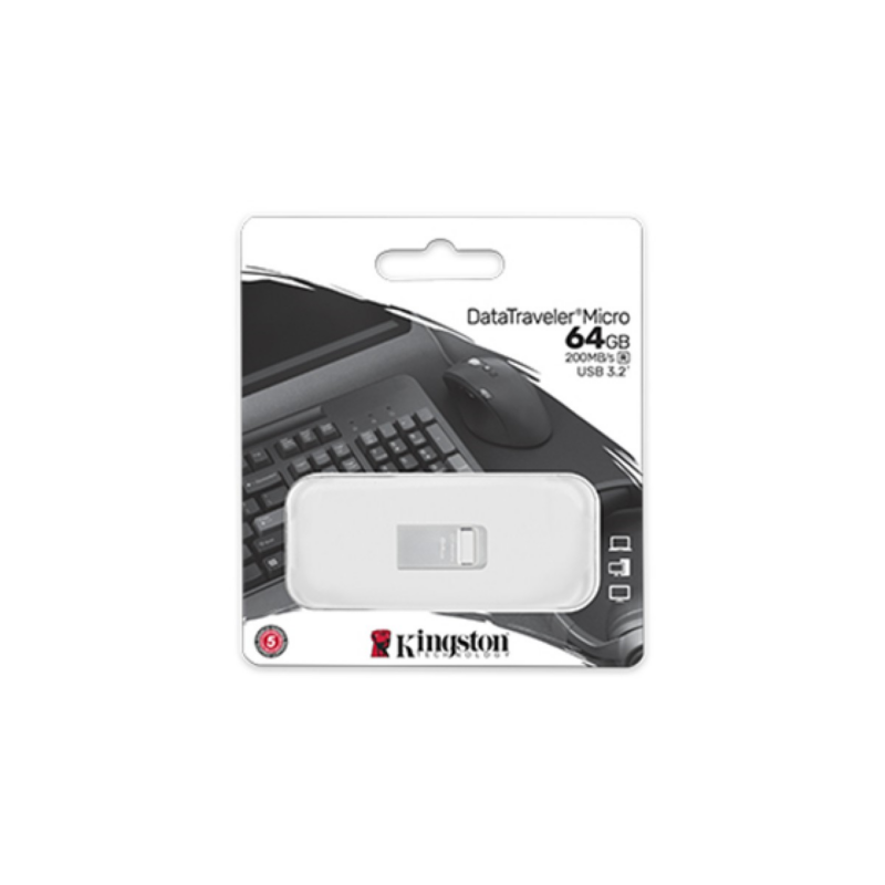Memoria USB Kingston DataTraveler Micro 64GB USB 3.2