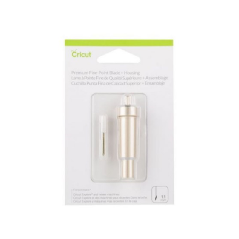Cuchilla De Reemplazo Cricut Premium Punta Fina Dorado