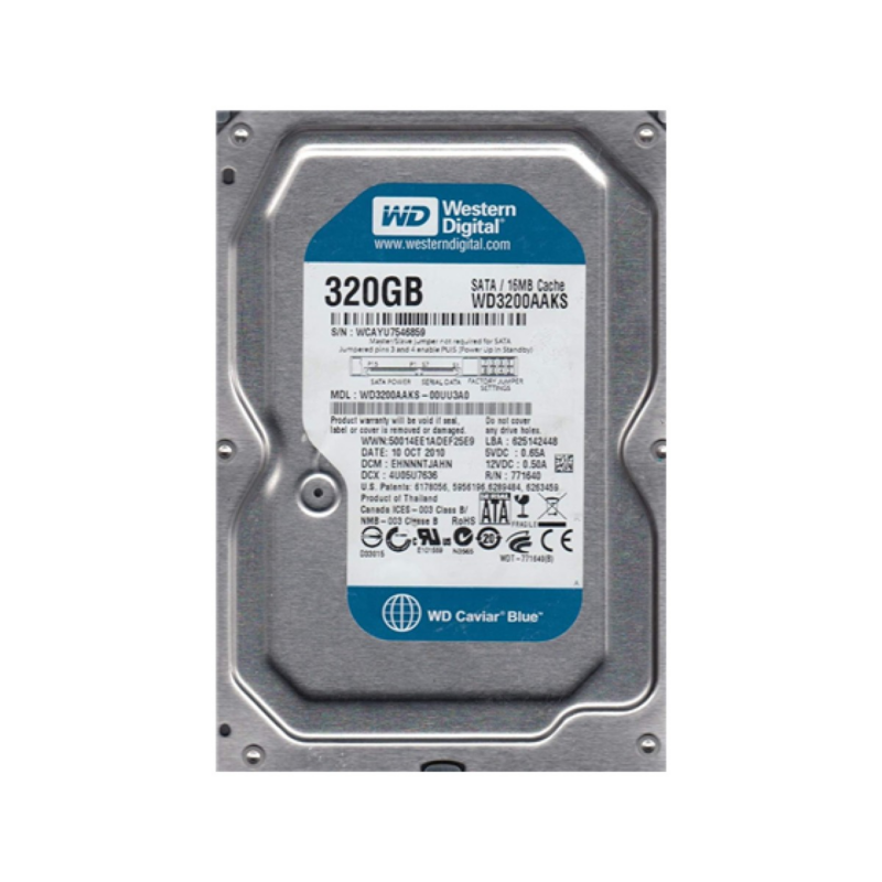 Disco Duro Interno 320Gb Western Digital Sata 2.5" Pull Out