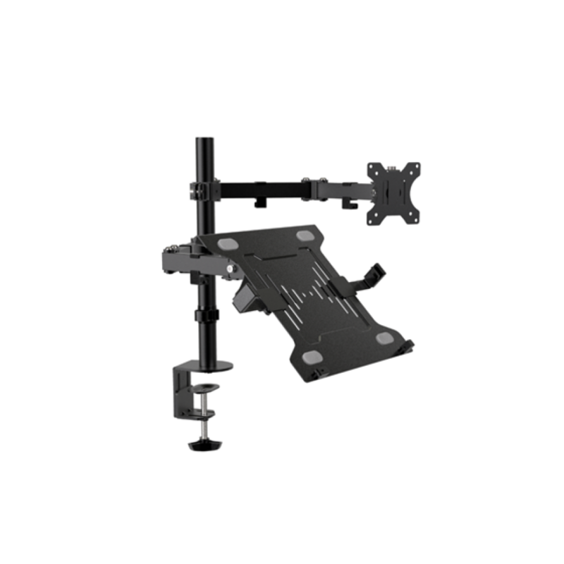 Soporte De Escritorio Klipx Kmm-301 Para Monitor Y Laptop