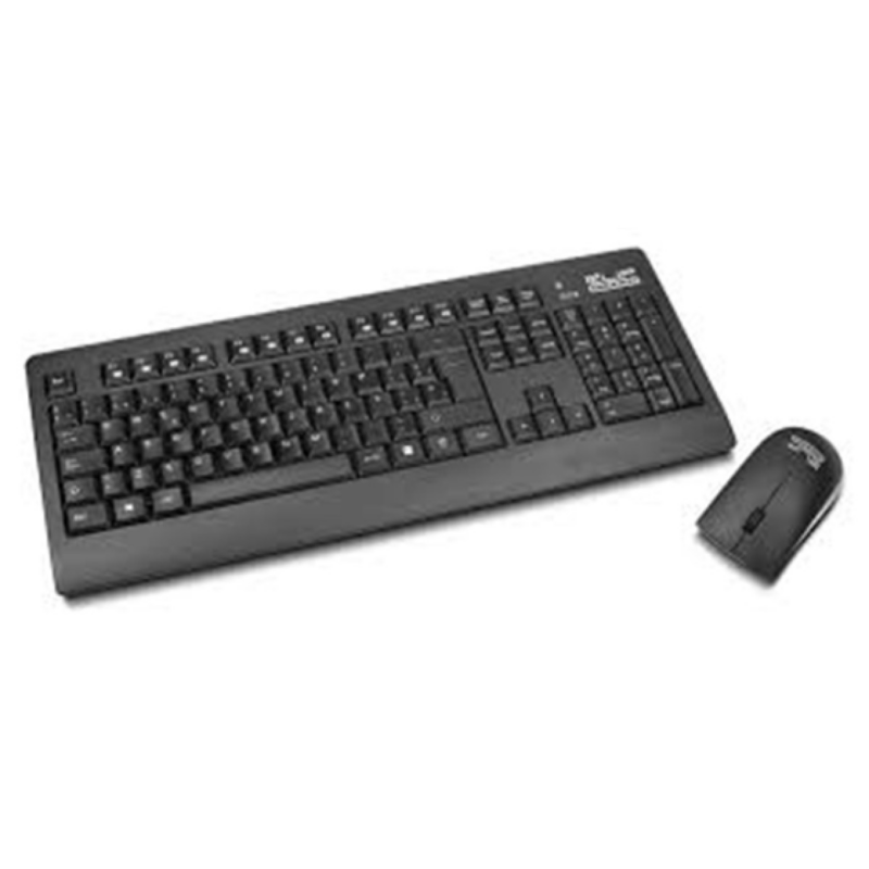 Teclado Mouse Klipx, Inalambrico, Optical Mouse, Español, (Kck-265S)