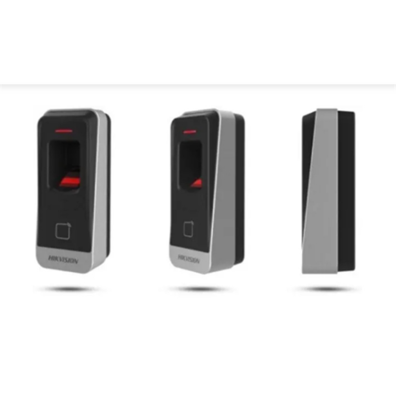 Lector de Huellas Hikvision DS-K1201AMF RFID M1 Card IP65 5000 Huellas