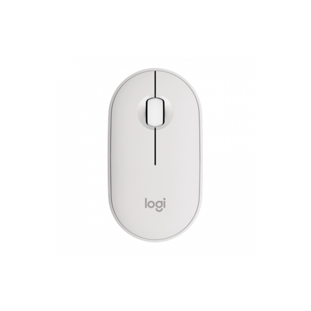 Mouse Inalámbrico Óptico Logitech Pebble M350S Off-White Bluetooth