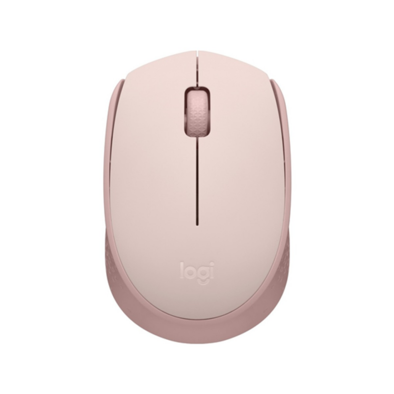 Mouse Logitech M170 Inalambrico Optico Receptor USB Rosado