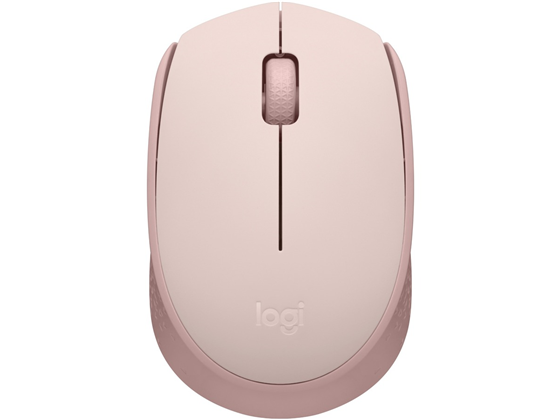 Mouse Logitech M170 Inalambrico Optico Receptor USB Rosado