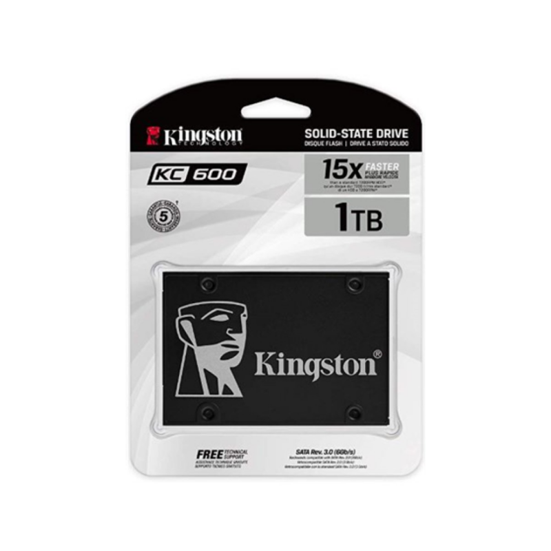 Disco De Estado Solido Kingston SSD 1024GB 2.5 Sata3 Nand 3D Tlc