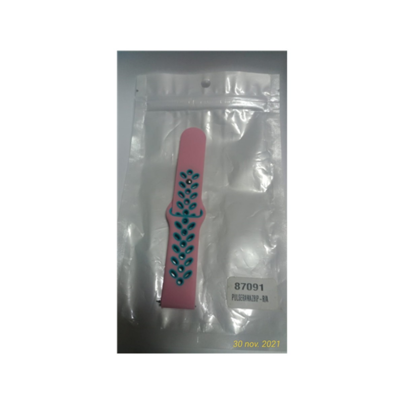 Pulsera Deportiva Amazfit Bip Rosado Azul Compatible