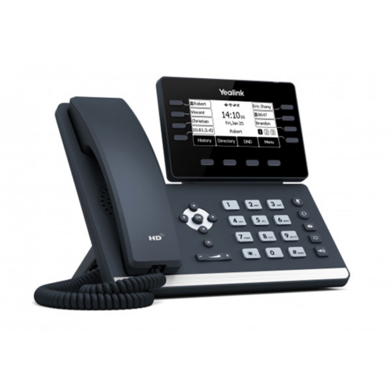 Telefono Ip Yealink Sip-T53W Pantalla 3.7 Pulgadas 8 Lineas 12 Sip