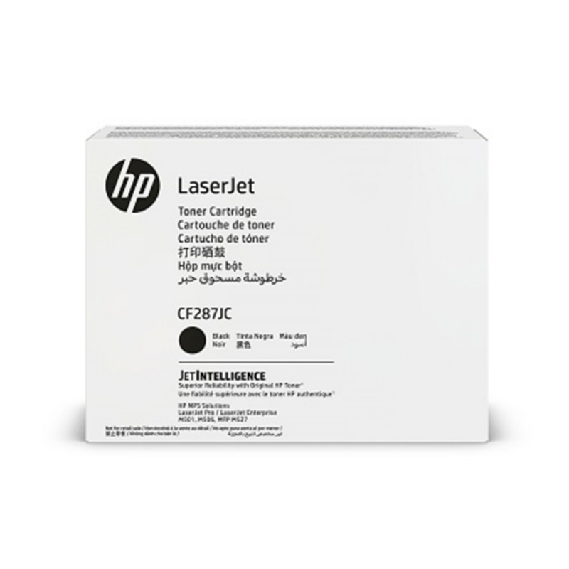 Tóner Hp 87Jc Cf287Jc Negro Contract 19.500 Páginas