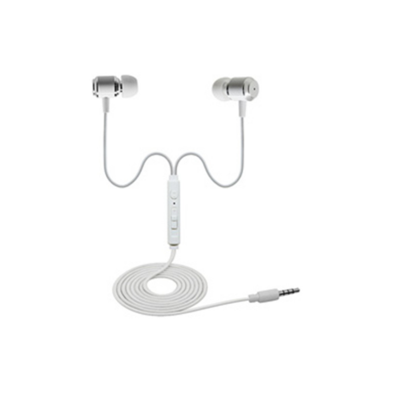 Audifono Agiler In-Ear Blanco Con Microfono