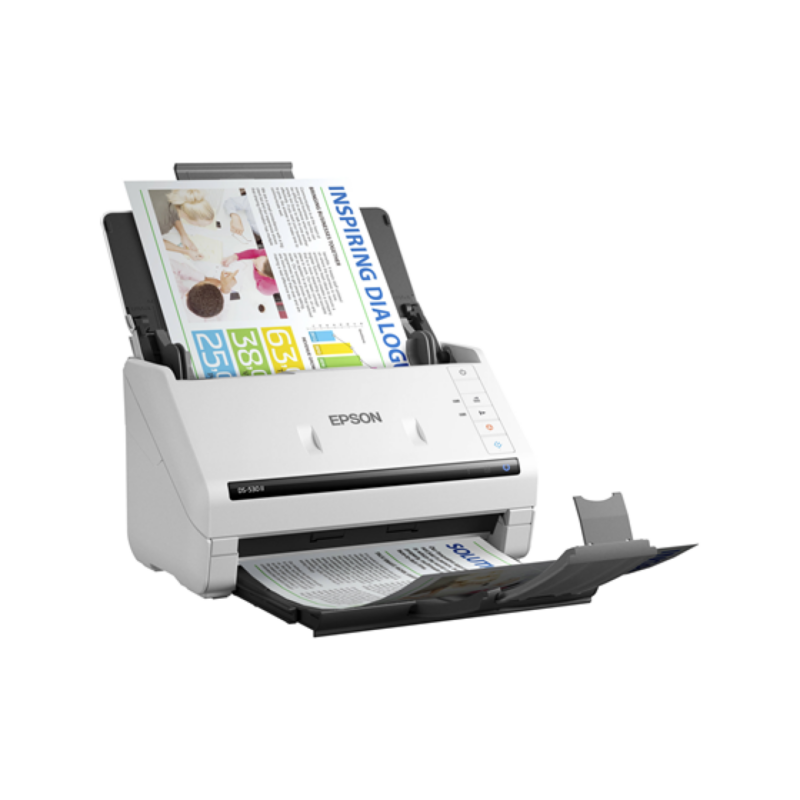 Scanner Epson Ds-530Ii Dúplex Color 600 Dpi Alimentación Vertical