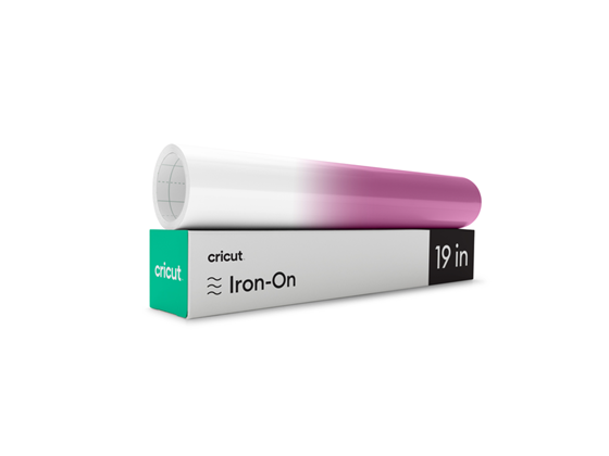 Rollo De Vinil Cricut Sun Activated Cambia Color 12X19In Blanco-Pink