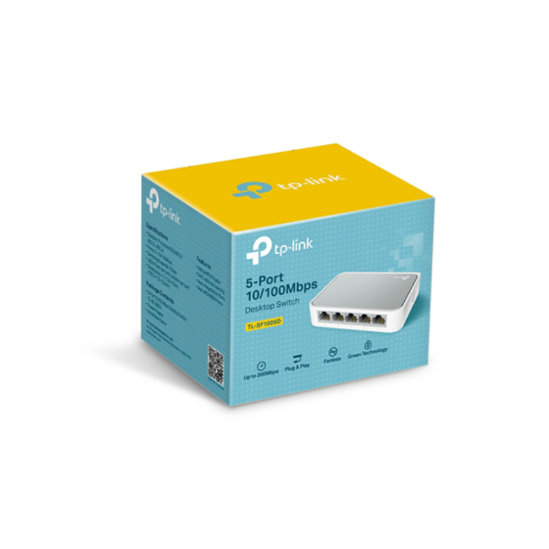 Switch 5 Puertos Tp-Link Tl-Sf1005D
