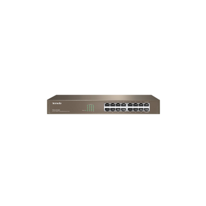 Switch Tenda TEG1016D 16 Puertos Gigabit Ethernet No Administrable