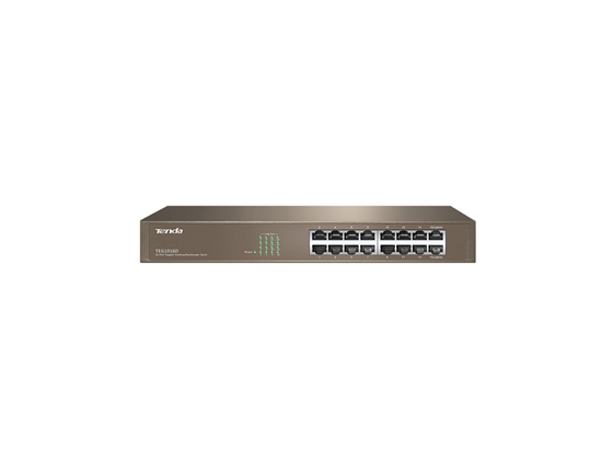 Switch Tenda TEG1016D 16 Puertos Gigabit Ethernet No Administrable