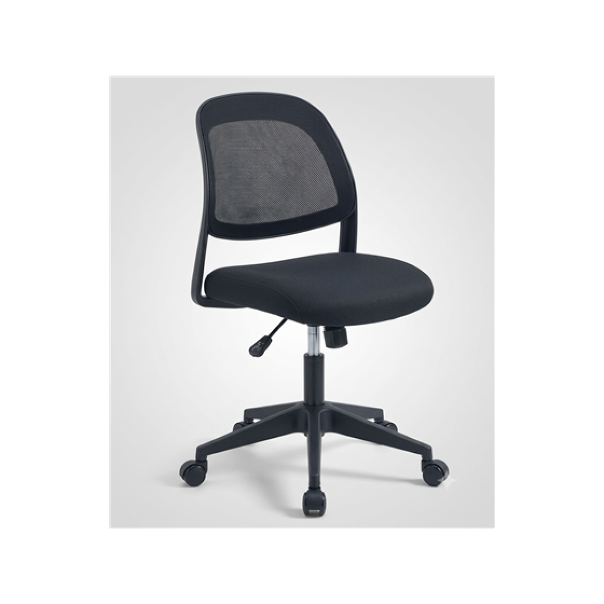SILLA MYO, ESPALDAR EN MALLA, CONTROL DE ALTURA, COLOR NEGRO (SIT-SEC35BK)