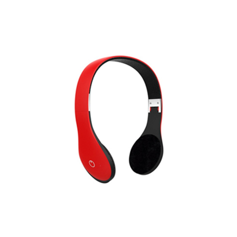 Audifono Agiler, Bluetooth Con Tf Card, Fm, Rojo.