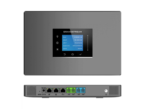 Pbx Ip 500 Usuarios Grandstream Ucm6302A 2 Fxs 2 Fxo