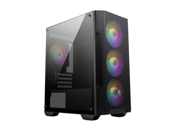 Case MSI MAG Forge M100A Micro ATX Tower Panel Acrílico