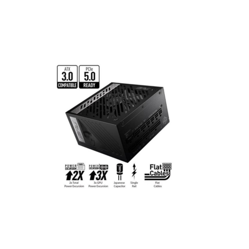 Power Supply MSI MPG A1000G 1000W 80 Plus Gold Full Modular