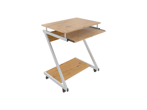 Mesa Xtech Sin Tope Bandeja Para Teclado Color Beech
