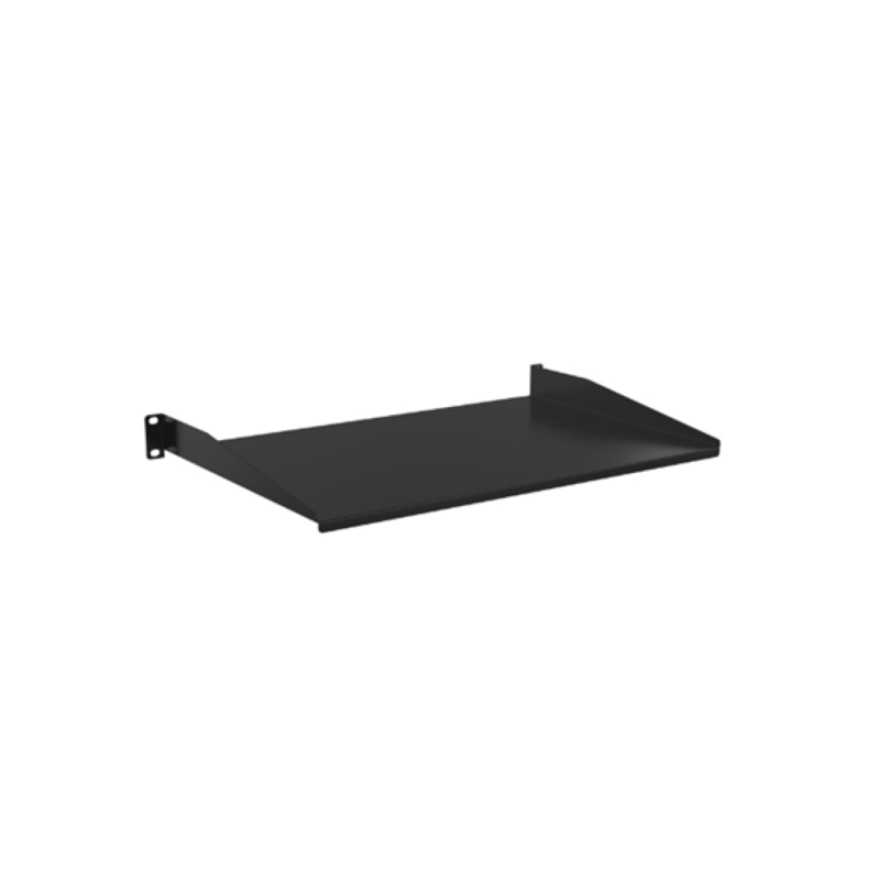 Bandeja Para Rack Solida 19" 1U Negro Soporta 44 Lbs