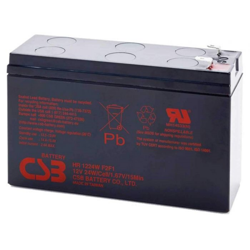 Batería Csb 12V 6.4Ah / 24W Para UPS Apc