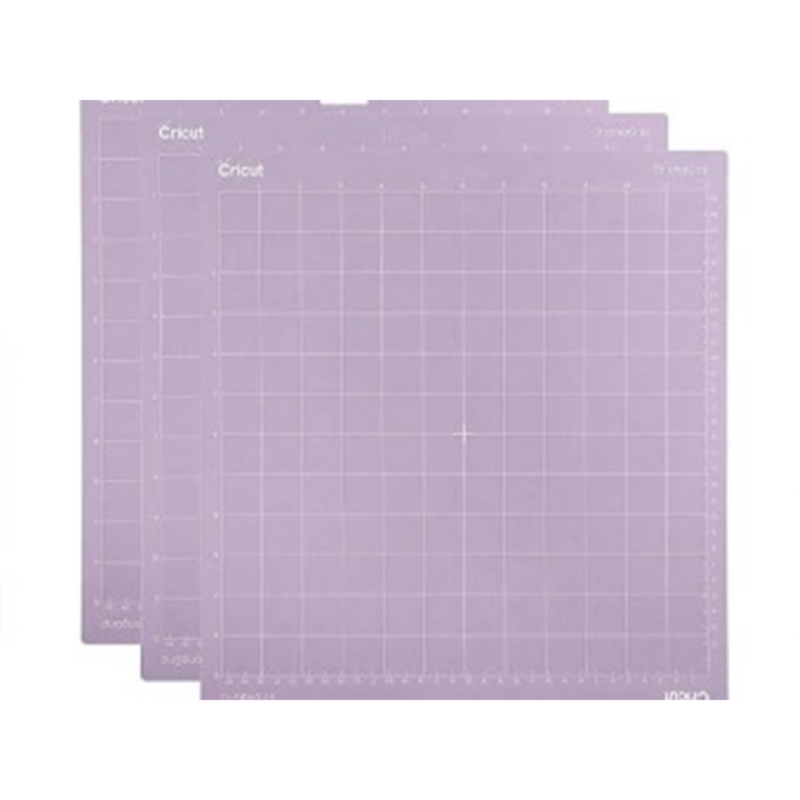 Alfombrilla De Corte Cricut Kit 3 Piezas 12X12 cm Goma Fuerte