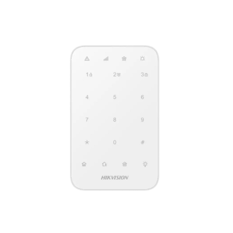 Teclado Hikvision Ax Pro Inalambrico LED Rectangular
