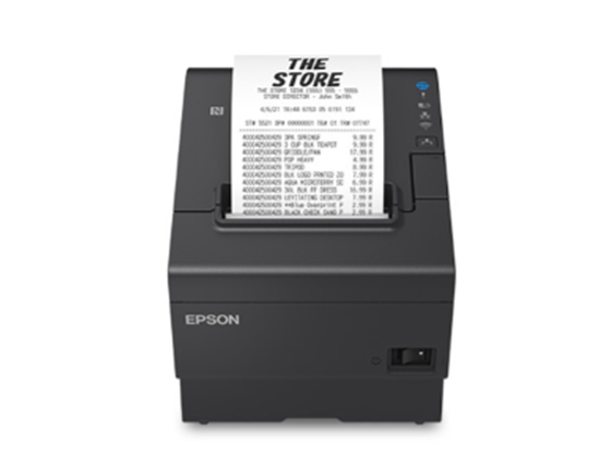 Impresora De Recibo Epson TM-T88VII Térmica USB Ethernet 300mm/s Con Fuente