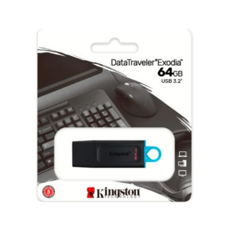 Memoria USB Kingston DataTraveler Exodia 64GB USB 3.2