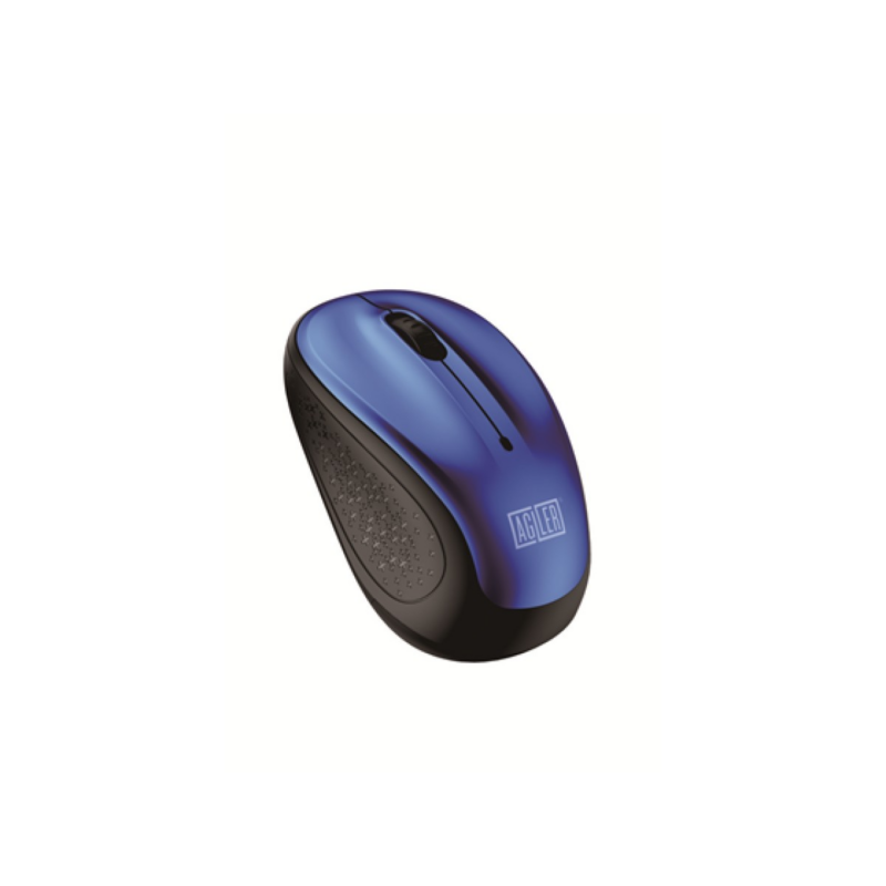 Mouse Agiler Agi-2068Bl Wireless 2.4Ghz Nano Recertop USB Azul