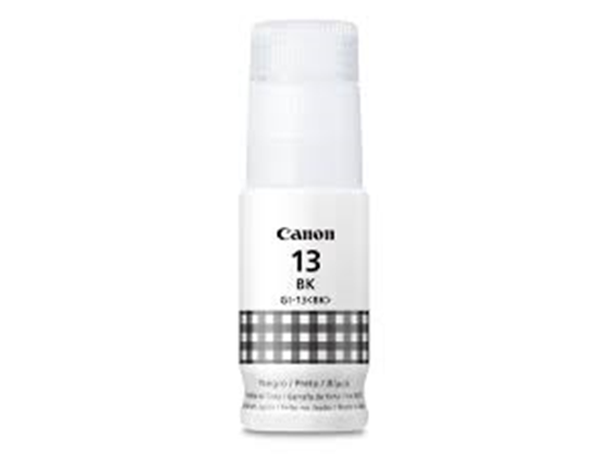 Botella De Tinta Canon Gi-13 Black 70Ml Inyección Para Pixma G510 G610