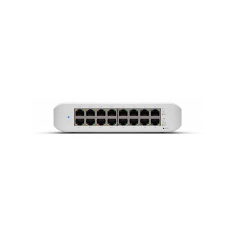 Switch 16 Puertos Ubiquiti Unifi Usw-Lite-16-Poe 10/100/1000Mbps 8 Poe