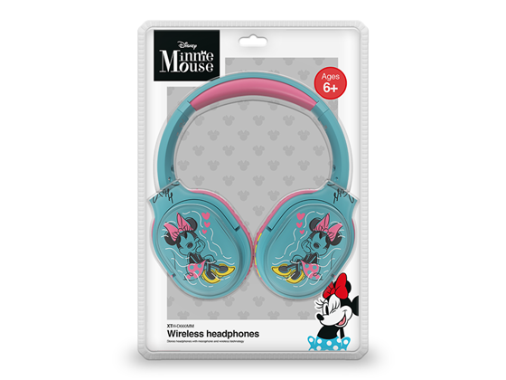 Audifono Xtech Wireless Disney Minnie Mouse Bt Y Audio Jack 3.5" 8 Horas Reproduccion