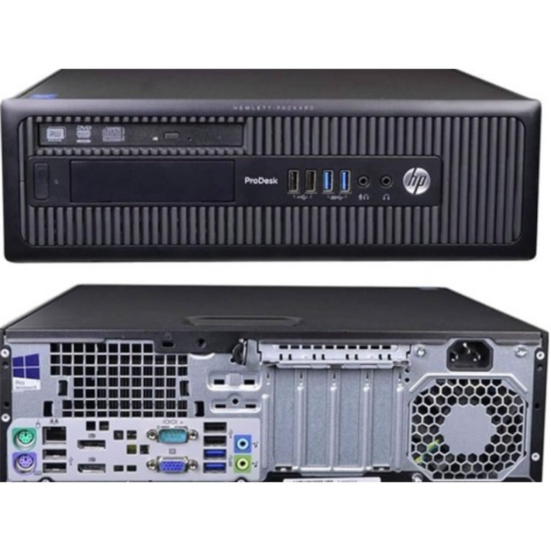 Computadora Hp Prodesk 600 G1 Sff Intel Core I5-4590 8Gb 128Gb SSD