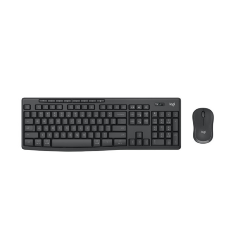 Teclado Mouse Logitech Mk370 Bluetooth USB Combo Español Grafito