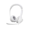 Audífono Logitech H390 Micrófono Bidireccional Blanco