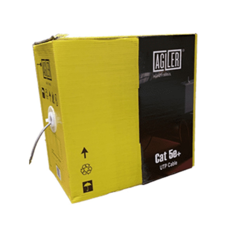 Cable De Red Utp Cat5E Agiler 24Awg 1000Ft Pvc