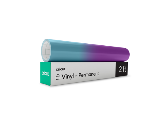 Rollo De Vinil Cricut Permanente Cold Activated Cambia Color 12X24In