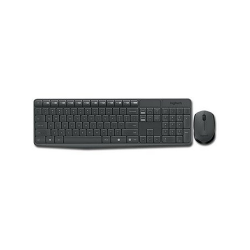 Teclado Y Mouse Inalámbrico Logitech Mk235 USB 2.4Ghz Español