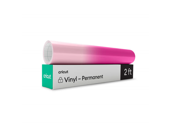 Rollo De Vinil Cricut Permanente Cold Activated Cambia Color Frio 12X24In