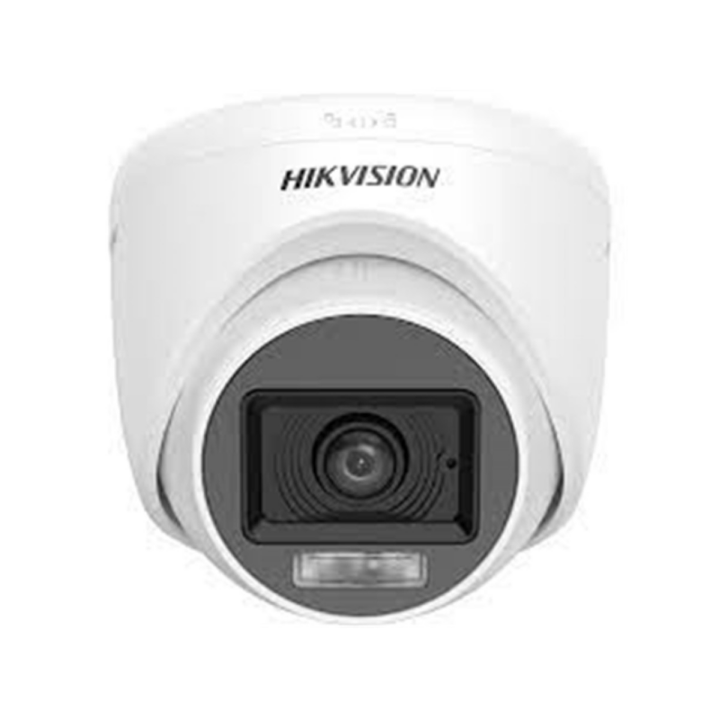 Camara Hikvision Domo Analogica 2Mp Exir 2.0 20M Audio Coaxial