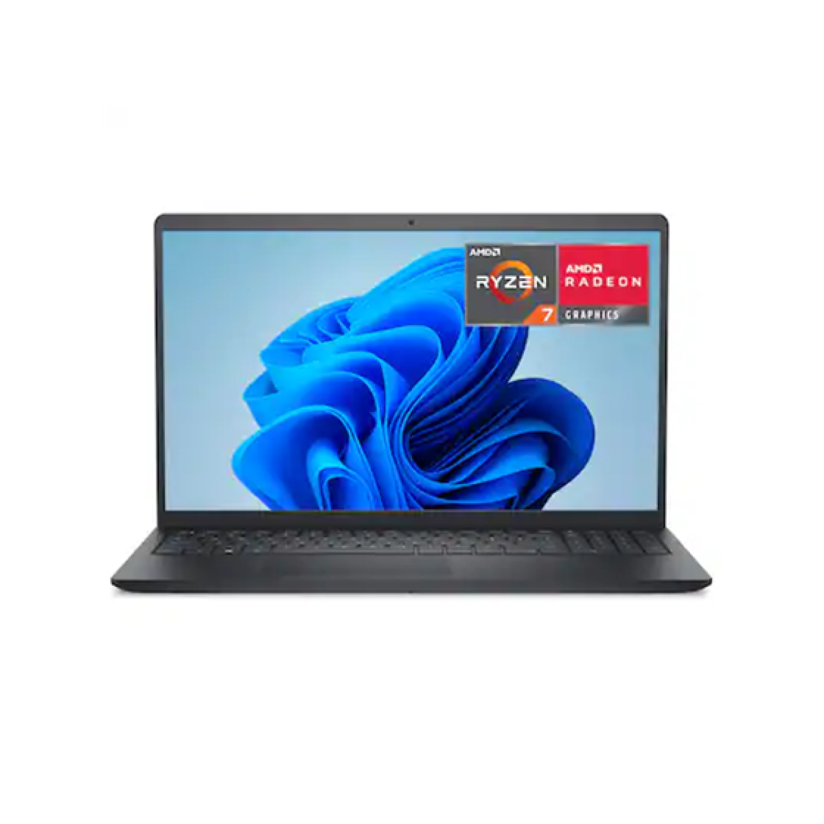 LAPTOP DELL INSPIRON 3535 - 15.6" FHD TOUCH, AMD RYZEN 7 7530U - 16GB RAM, 1TB SSD, GRAFICA RADEON, WINDOWS 11 HOME, 2X USB-A 3.0, 1X USB-C, 1X HDMI, CARBON BLACK (I3535-A735BLK-PUS)