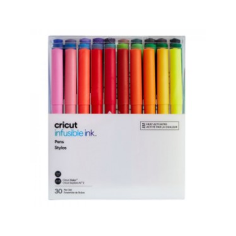 Kit De Boligrafos Cricut Sublimacion 30 Pack Punta Fina 0,4 Multicolor