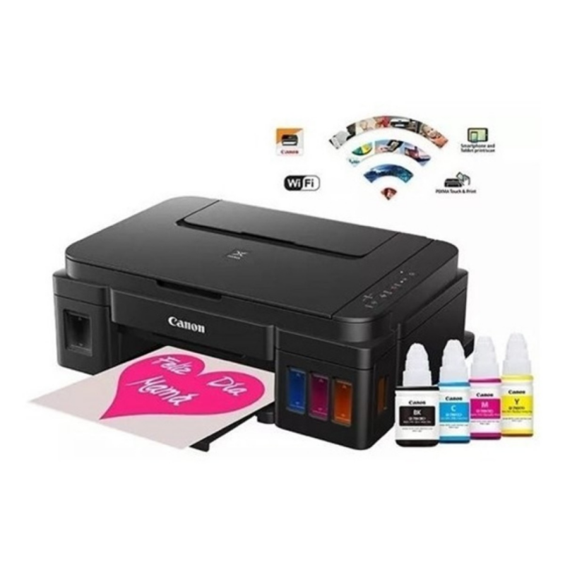 Impresora Multifuncional Canon Pixma G3110 Color con Sistema de Tinta Continua y WiFi 6000 Páginas