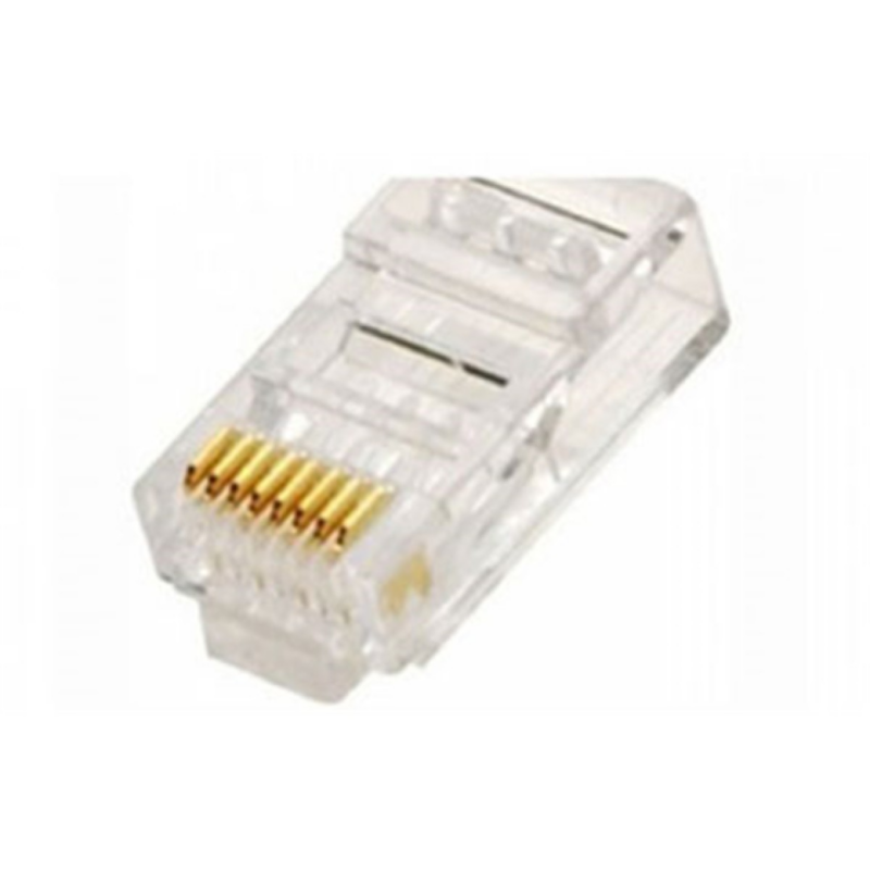 Conector RJ45 Para Red Cat6 (Pack 100 Unidades) (AGI-1418)