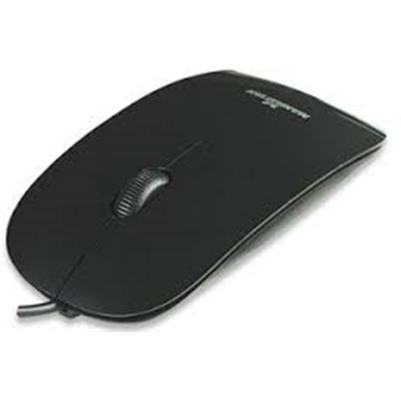 Mouse Óptico Alámbrico Myo 3D USB Negro