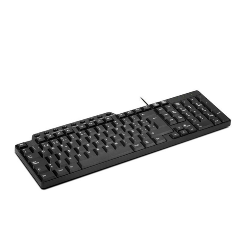 Teclado Xtech Xtk-160s USB Estandar Negro Español