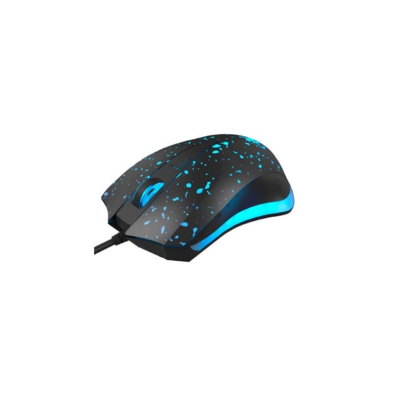 Mouse Xtech Ophidian USB 3600Dpi 6 Botones 7 Luces LED Negro